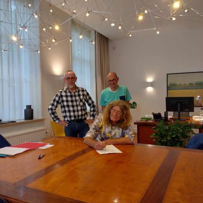 Ondertekening bij notaris